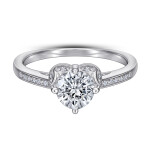 LUNICA Zásnubní stříbrný prstýnek NADĚJE Velikost prstenu: 10 (EU: 62-64) 0603_10