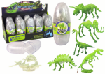 Mamido 3D kostra dinosaura ve vejci svítící v temnotě