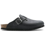 Dámské/pánské žabky Birkenstock Boston Black oil leather narrow narrow (0059463) 37