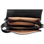 Dámská kožená crossbody taška Luren, černá