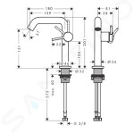 HANSGROHE Tecturis baterie