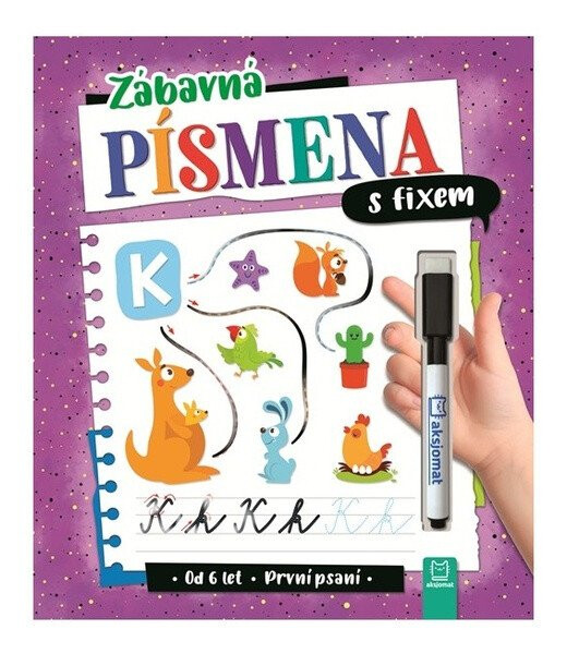 Zábavná písmena s fixem - První psaní - Agata Kaczynska
