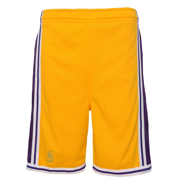 Mitchell & Ness Dětské kraťasy Los Angeles Lakers NBA 1996-97 Youth Swingman Shorts Žlutá (YOUTH)