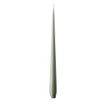 Ester & erik Svíčka Taper 32 cm – 70 Green Soil Set 2 ks, zelená barva, vosk