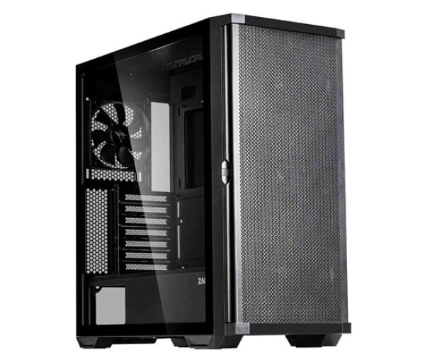 Zalman skříň Z10 / ATX / 3x140 + 1x120 mm fan / 2xUSB 3.0 / USB-C / tvrzené sklo EDF_794343
