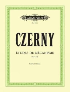 Preliminary School of Velocity Op. 849 for Piano (30 Etudes de mecanisme) - Carl Czerny