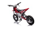Mamido Dětská elektrická motorka Cross 350W 36V červená