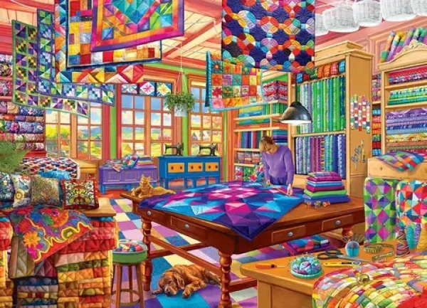EUROGRAPHICS Puzzle Švadlena