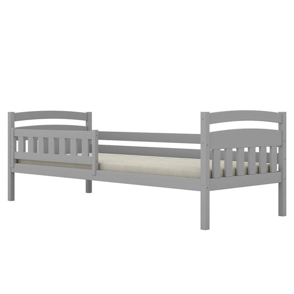 Postel Tosia standard + zábrana 90x180 šedá