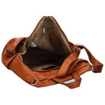Stylový dámský koženkový kabelko/batoh Trinida, hnědý