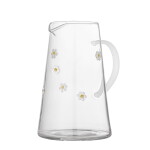 Bloomingville Džbán Buzz Clear Glass 800 ml, čirá barva, sklo