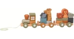 2Kids Toys Dřevěný vláček se zvířátky