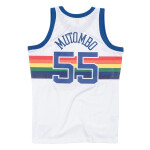 Mitchell & Ness Pánský dres Denver Nuggets NBA Dikembe Mutombo #55 Swingman - Bílá Velikost: L
