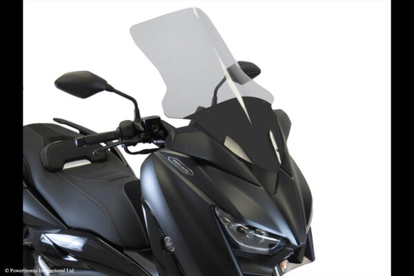 Yamaha X-Max125 18-22,X-Max300 17-22,X-Max400 18-20,Tricity300 20-25 Skútr plexi Powerbronze 620 mm - lehce kouřová