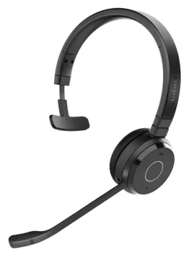 Jabra Evolve 65 TE + Link 390a UC černá / Mono náhlavní souprava / mikrofon / Bluetooth 5.2 / USB-A dongle (6693-839-409)