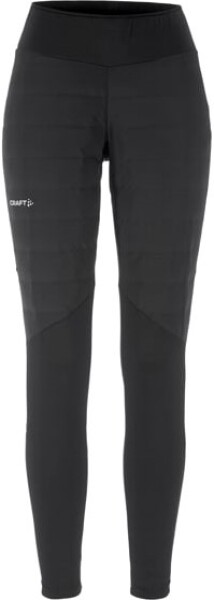 Běžecké kalhoty CRAFT SubZ Tights 4 - černá Velikost textilu: S