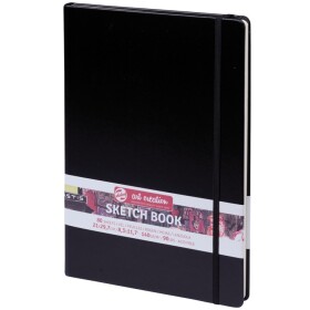 Talens Art Creation Sketch Book skicák černá tvrdá vazba 21x30 cm 80
