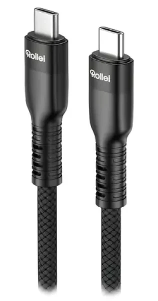 Rollei bílá / Kabel USB-C - USB-C / 1.2 m (25092)
