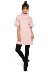 Šaty BeWear B051 Powder Pink 2XL/3XL