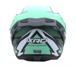 Integrální helma Xrc Loomis blk/trqs/dark green/wht - S / bílá