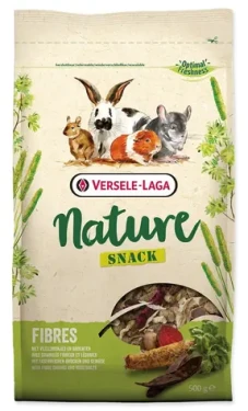 VERSELE-LAGA Krmivo Nature Snack Fibres 500 g / Doplňkové krmivo / Pro hlodavce / Vláknina (7205-461440)