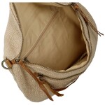 Trendy dámská textilní ledvinka Lena, tmavě béžová