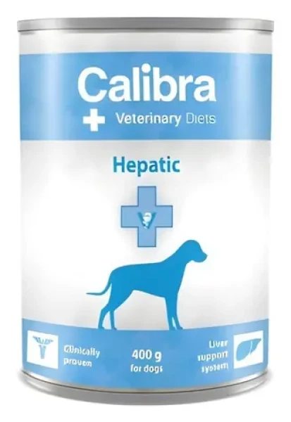 Calibra VD Dog Hepatic 400 g / Konzerva pro psy / podpora zdraví jater