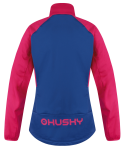 Dámská softshellová bunda Husky Suli pink/blue