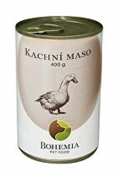 BOHEMIA MASO Kachní maso ve vlastní šťávě 400g