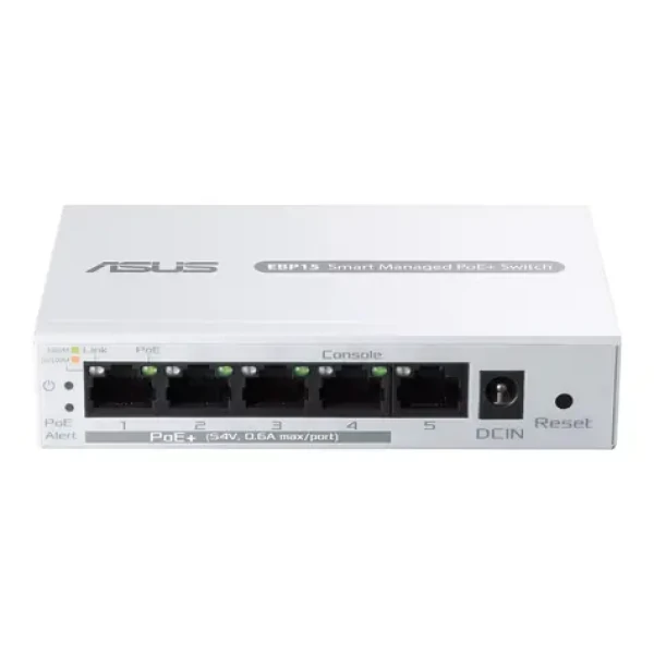 ASUS ExpertWiFi EBP15 / Switch / 1Gbps / 5 portů (90IG08D0-MO3B00)