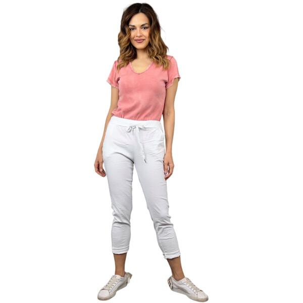 HOSH Dámská kalhoty Isabel Velikost: XL/XXL, Barva: Bílá