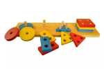 Moyo Montessori Moyo Montessori Barevné geometrické tvary - třídění