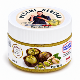 Náplň do pralinek dortů IRCA Pralin Delicrisp Pistácie (250 Besky edice
