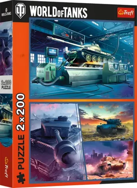 TREFL Puzzle World of Tanks: Obrněná mise