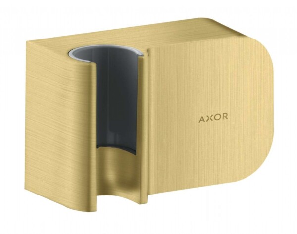 AXOR - One Nástěnné kolínko s držákem, kartáčovaná mosaz 45723950