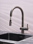 Dřezová baterie Reginox Flint, R35993, Gun Metal Silver - 2. jakost, zboží z výstavky R35993