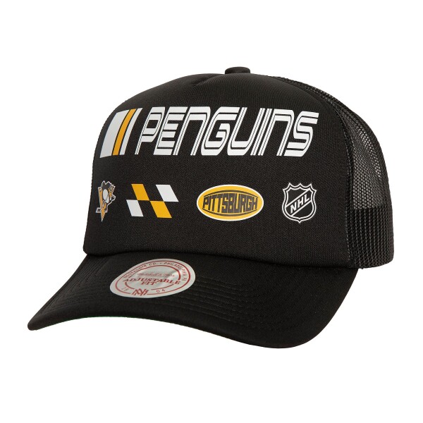 Mitchell & Ness Pánská Kšiltovka Pittsburgh Penguins Nhl Speedway Trucker Penguins