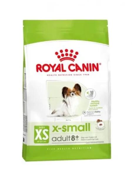 Royal Canin XSMALL Adult 8+500 g / Granule pro psy (3182550831376)