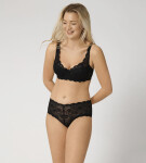 Dámské kalhotky Amourette 300 Maxi X - BLACK - černé 0004 - TRIUMPH BLACK 46