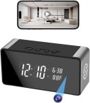 Skrytá 4K WiFi kamera v budíku - KP06