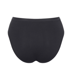Dámské kalhotky GO Daily Cotton Tai - BLACK - černé 0004 - SLOGGI BLACK L