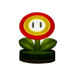 Icon Light Super Mario - Fire Flower - EPEE