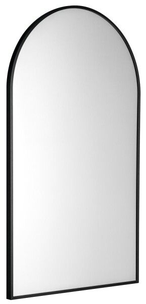 SAPHO - AROWANA zrcadlo v rámu 55x95cm, černá mat AWB5595