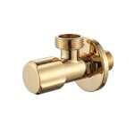 REA - Rohový ventil 02 1/2" x 3/4" Brush Gold REA-12011