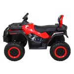 Mamido Dětská elektrická čtyřkolka XT-Speed 4x80W 24V červená