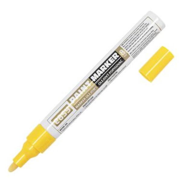 PAINT MARKER olejový popisovač - žlutý 8308190