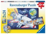 Ravensburger 056651 Cesta vesmírem 2 x 24 dílků