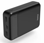 Hama 187285 Eco Power 10 černá / Powerbanka / 10000 mAh / 2x USB-A / 2A (187285)