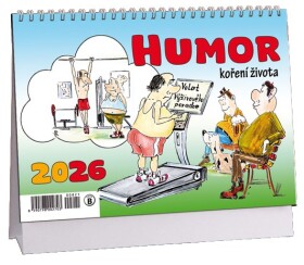 Stolní kalendář ARIA 2026 - Humor, koření života, 14denní