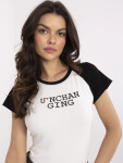 Tričko NM TS V7939.50 bílá černá jedna velikost